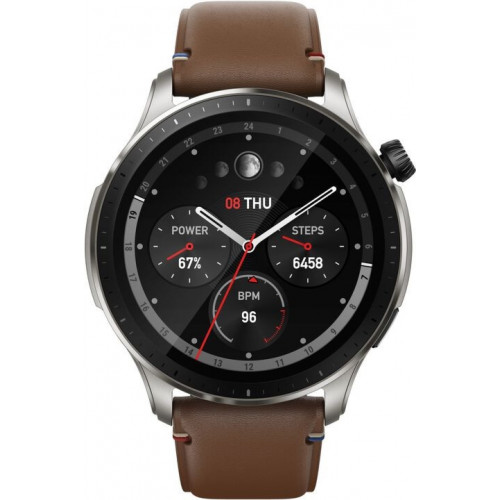 Смарт-часы Amazfit GTR 4 Vintage Brown Leather