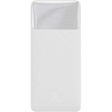 Внешний аккумулятор Power Bank Baseus Bipow 30000mAh 15W Display White (PPDML-K02)