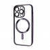 Прозрачный чехол Chrome Case MagSafe для iPhone 12 Pro Max Deep Purple