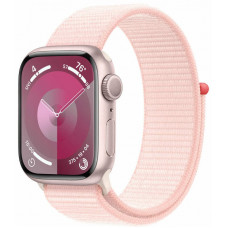 Apple Watch Series 9 GPS 41mm Pink Aluminium with Light Pink Sport Loop (MR953)