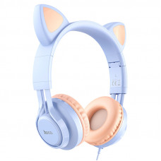 Навушники накладні Hoco W36 Cat Ear Headphones With Mic Dream Blue