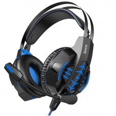 Навушники накладні Hoco W102 Cool Tour Gaming Headphones Blue