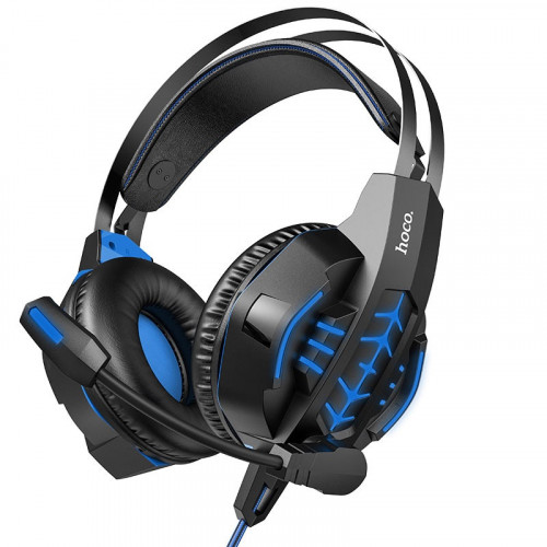 Наушники накладные Hoco W102 Cool Tour Gaming Headphones Blue