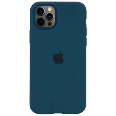 Силиконовая накладка Silicone Case iPhone 12 Pro Max Cosmos