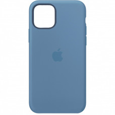 Силиконовая накладка Silicone Case для iPhone 12 Mini Azure