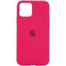 Силиконовая накладка Silicone Case для iPhone 12 Mini Rose Red