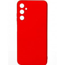 Силиконовая накладка Soft Silicone Case для Samsung A14 2023 A145 Red