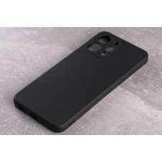 Силіконова накладка Soft Silicone Case для Xiaomi Redmi 12 Black