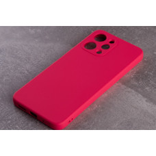 Силиконовая накладка Soft Silicone Case для Xiaomi Redmi 12 Raspberry
