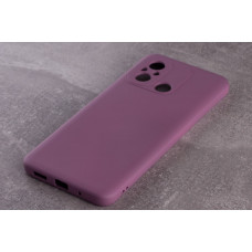Силиконовая накладка Soft Silicone Case для Xiaomi Redmi 12C Lavender