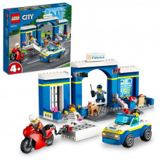 Конструктор LEGO City Переслідування на поліцейській дільниці