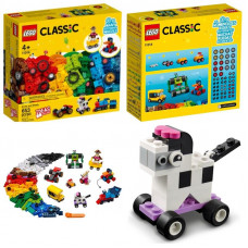 Конструктор LEGO Classic Кубики й колеса