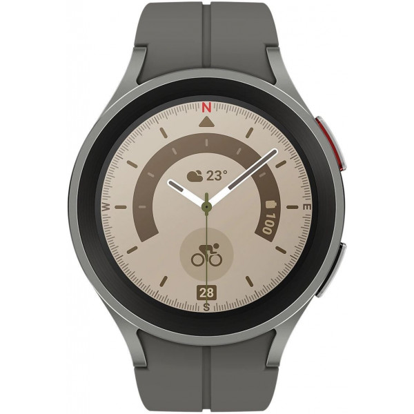 Смарт-часы Samsung Galaxy Watch 5 Pro 45mm LTE Titanium (SM-R925FZKASEK)