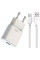 Сетевое зарядное устройство XO L92D QC3.0 18W TYPE-C Cable