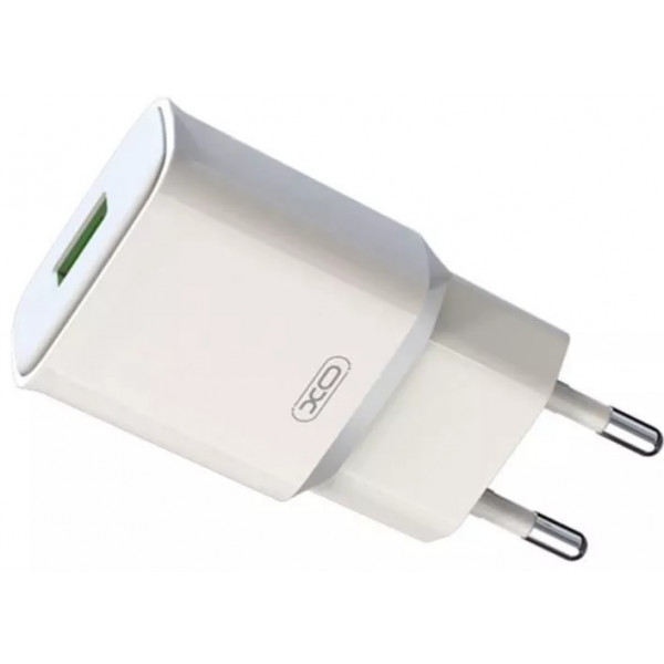 Сетевое зарядное устройство XO L92D QC3.0 18W Lightning Cable