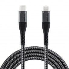 Кабель Glasscove SOLID Type-C - Lightning MFi 27w 1m GS-02CL