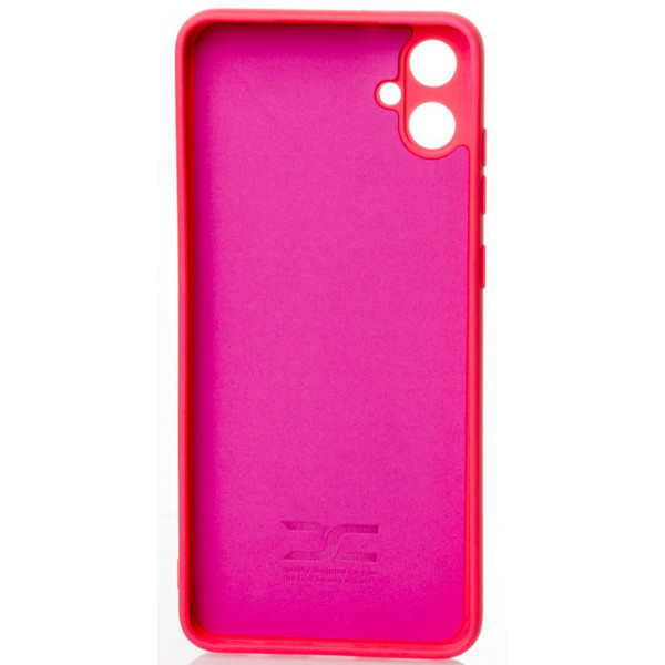 Силиконовая накладка Soft Silicone Case для Samsung A05 2023 A055 Raspberry