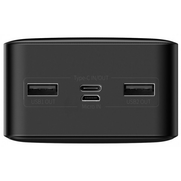 Внешний аккумулятор Power Bank Baseus Bipow 30000mAh 15W Display Black (PPDML-K01)