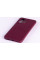 Силіконова накладка Soft Silicone Case для Xiaomi Redmi Note 12 4G Burgundy