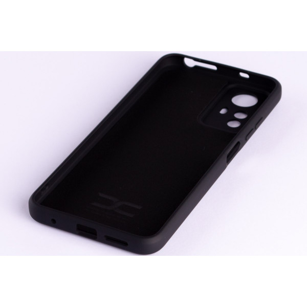 Силиконовая накладка Soft Silicone Case для Xiaomi Redmi Note 12S Black