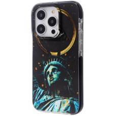 Чехол WAVE Billioner Nprint with Magsafe Conspirasy iPhone 14 Pro Max