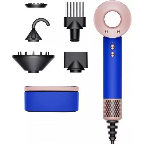 Фен Dyson HD07 Supersonic Gift Edition Blue/Blush (460555-01)