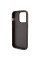 Чехол Guess Leather 4G Triangle Strass для iPhone 15 Pro Max Brown (GUHCP15XP4TDPW)