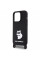 Чохол Karl Lagerfeld Crossbody Silicone Choupette для iPhone 15 Pro Black (KLHCP15LSCBSCNK)