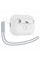 Чехол Spigen для AirPods Pro 2/1 Silicon Fit Strap White/Grey (ACS05811)