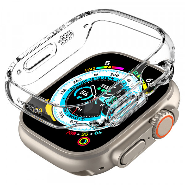 Чехол Spigen Thin Fit для Apple Watch Ultra 2/1 49mm Crystal Clear (ACS05917)