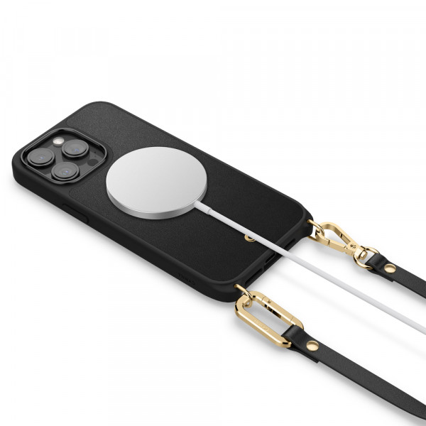 Чехол Spigen Cyrill Classic Charm для Apple iPhone 15 Pro Max with MagSafe Black (ACS06636)