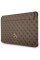 Чехол Guess 4G Metal Gold Logo для MacBook 13" Brown (GUCS13G4GFBR)