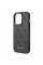 Чехол Guess 4G Metal Gold Logo для iPhone 14 Pro Max Gray (GUHCP14XG4GFGR)