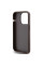 Чехол Guess 4G Metal Gold Logo для iPhone 14 Pro Max Brown (GUHCP14XG4GFBR)