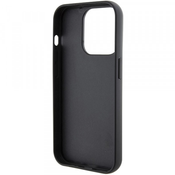 Чехол Karl Lagerfeld Gripstand Saffiano Choupette Pins для iPhone 14 Pro Max Black (KLHCP14XGSACHPK)
