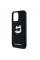 Чехол Karl Lagerfeld Silicone Choupette Head для iPhone 15 Pro Black with MagSafe (KLHMP15LSCHPPLK)