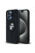 Чехол Karl Lagerfeld Silicone Karl & Choupette Ring для iPhone 15 Pro Black with MagSafe (KLHMP15LSCMKCRHK)