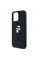 Чехол Karl Lagerfeld Silicone Karl & Choupette Ring для iPhone 15 Pro Black with MagSafe (KLHMP15LSCMKCRHK)