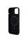 Чохол Karl Lagerfeld Silicone Karl &amp; Choupette Head для iPhone 15 Pro Black with MagSafe (KLHMP15LSKCHPPLK)