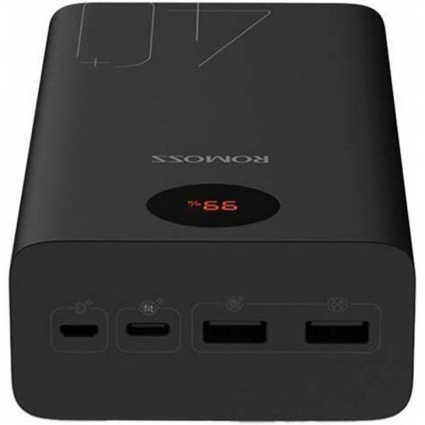 Внешний аккумулятор Power Bank Romoss 40000mAh 18W Black (PEA40-112-2135)
