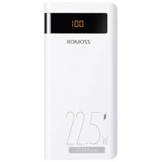 Внешний аккумулятор Power Bank Romoss 30000mAh 22.5W SENSE8PF (PHP30-852-1735H) White