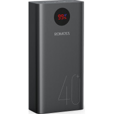 Внешний аккумулятор Power Bank Romoss 40000mAh 18W PEA40 (PEA40-112-2A45) Black