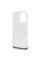 Чехол Karl Lagerfeld IML Metal Karl Head для iPhone 16 Pro Max White with MagSafe (KLHMP16XHLSKIH)