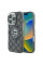 Чехол Karl Lagerfeld IML Monogram Karl & Choupette Head для iPhone 16 Pro Max Black with MagSafe (KLHMP16XHMCKMHK)