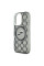 Чехол Karl Lagerfeld IML Monogram Karl & Choupette Head для iPhone 16 Pro Max Black with MagSafe (KLHMP16XHMCKMHK)