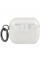 Чехол Karl Lagerfeld Glitter Karl's Head для AirPods 3 Silver (KLA3UKHGS)