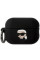 Чехол Karl Lagerfeld Silicone Karl Head 3D для AirPods Pro 2 Black (KLAP2RUNIKK)