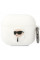 Чехол Karl Lagerfeld Silicone Karl Head 3D для AirPods Pro 2 White (KLAP2RUNIKH)