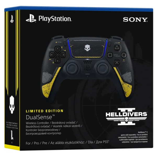Беспроводной геймпад Sony PlayStation 5 DualSense (PS5) Helldivers 2 Limited Edition