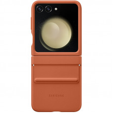 Чехол Leather Case для Samsung Flip 5 Brown (AAA)
